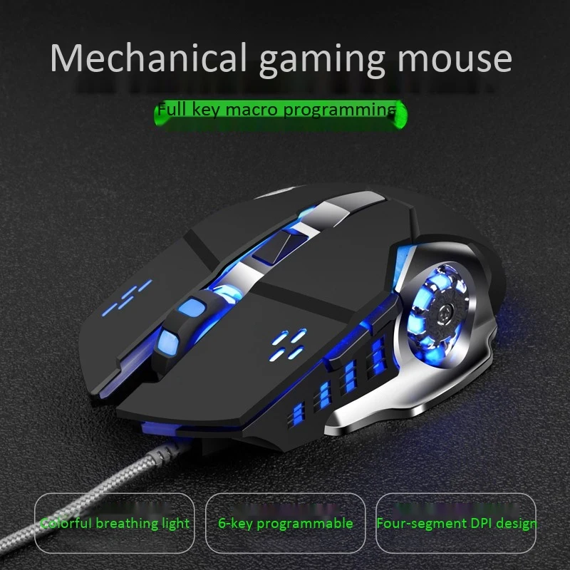 Клавиатура с одной рукой RGB игровая мышь + комплект игровой клавиатуры 35