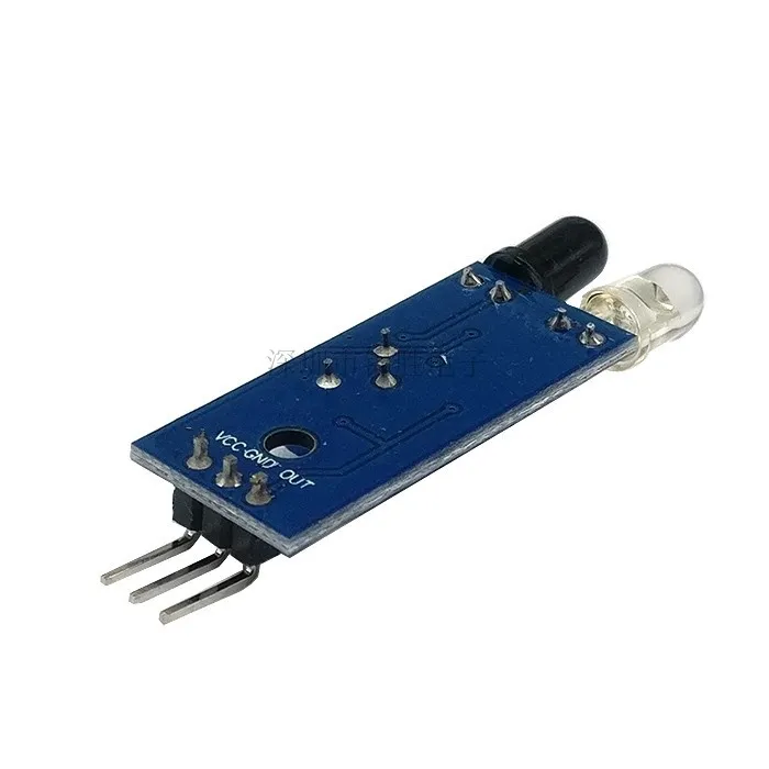 Инфракрасный датчик обхода препятствий умный автомобильный робот 3 проводной