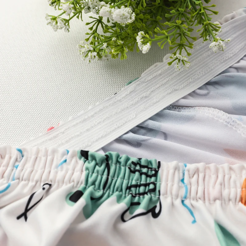 Мягкое эластичное съемное моющееся короткое защитное покрытие для обеденного