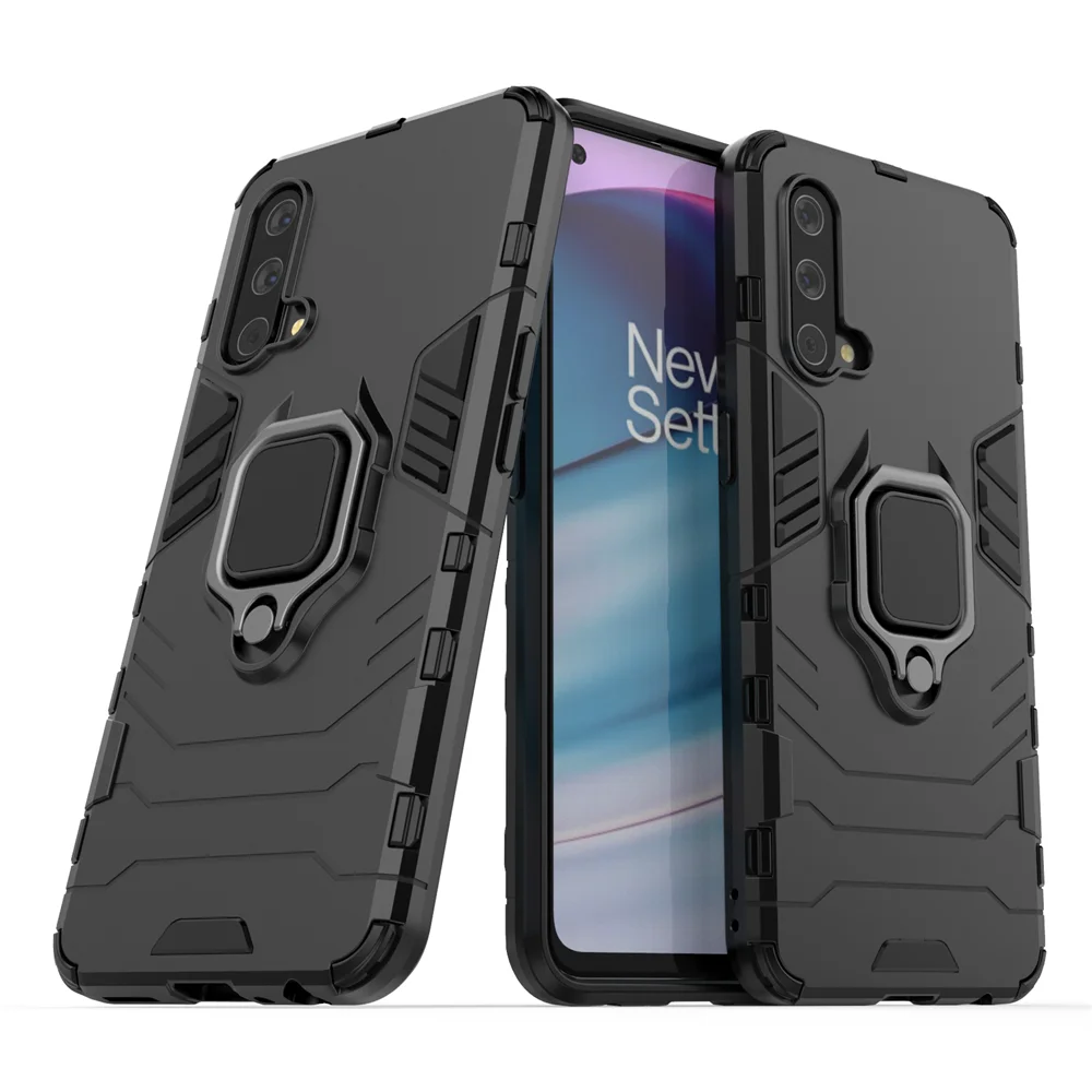 for oneplus nord ce 5g case luxury ring back cover armor shockproof case for oneplus nord ce 5g phone case free global shipping