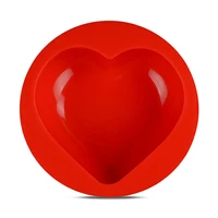 non stick silicone love heart shape cake mold baking pastry molds chocolate jelly mousse bread mould cake pan