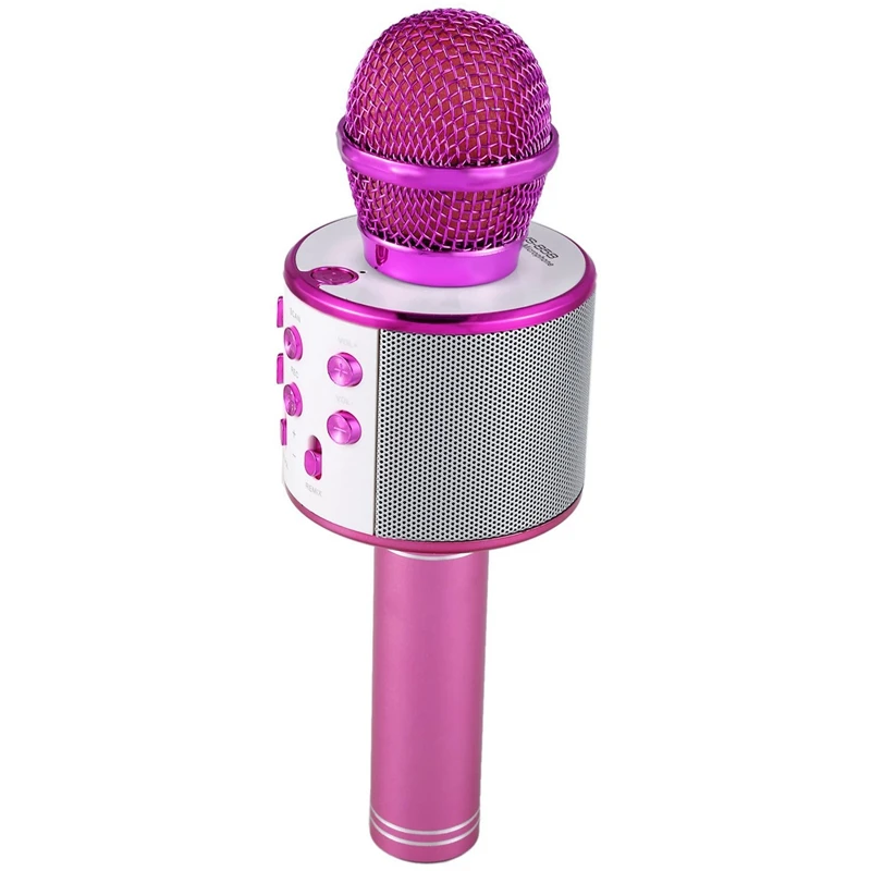 Беспроводной микрофон для караоке портативный Bluetooth мини домашний KTV