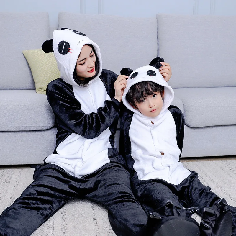Детская Totoro Panda Пижама комплект ночного белья для детей малышей с животными
