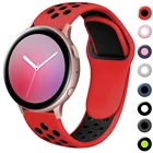 Силиконовый ремешок для samsung galaxy watch active 2, браслет для Gear S3 Frontier Huawei GT-2-2e-Pro, Galaxy 3, 45 мм46 мм42 мм