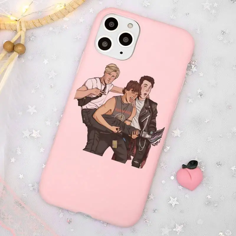 

Julie and the Phantoms Sunset Phone Case Candy Color for iPhone 11 12 mini pro XS MAX 8 7 6 6S Plus X SE 2020 XR