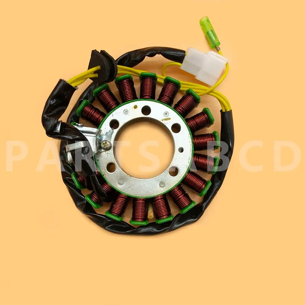 18 полюсов катушки Статор для GY6 250cc двигатель CF250 CF Мото скутер 3 Pin гнездовой