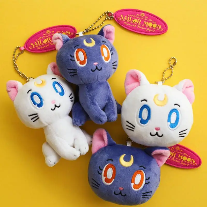 

Милые плюшевые животные из мультфильма Сейлор Мун Луна плюшевая анимэ кукла милые мягкие плюшевые успокаивающие игрушки подарки для детей ...