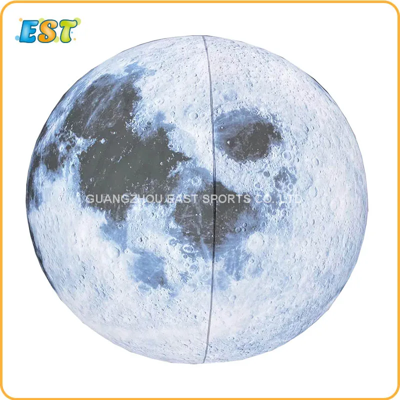 Горячая Распродажа светодиодный светильник 2 м надувной лунный шар