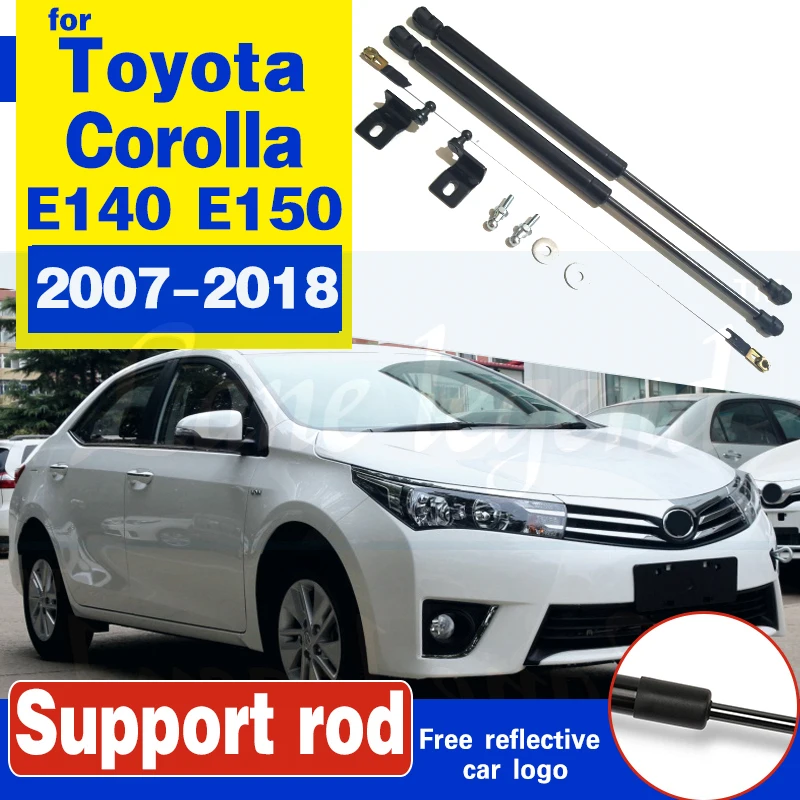 Подходит для Toyota Corolla 2007 2018 2010 2012 2013 2015 2017 аксессуары капота автомобиля газовая