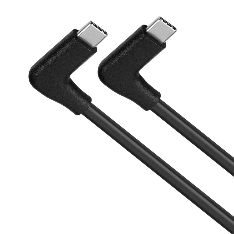 

USB C 3.1Type-C male to C male double elbow 10G data cable 3m 5m AR VR data cable for oculus quest