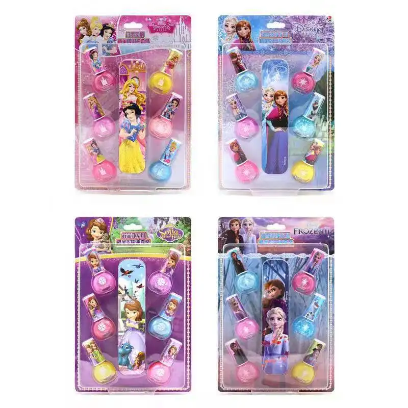 Набор разноцветных лаков для ногтей Disney Холодное сердце София маникюрные