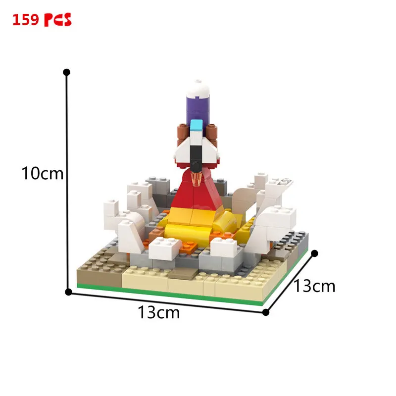 Moc Rocket строительные блоки разборная модульная модель 159 шт. для девочек и