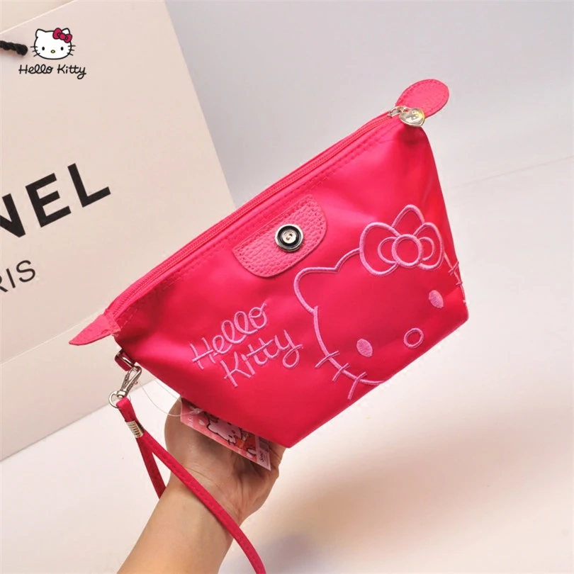 Женская портативная Милая многофункциональная косметичка HELLO KITTY на молнии