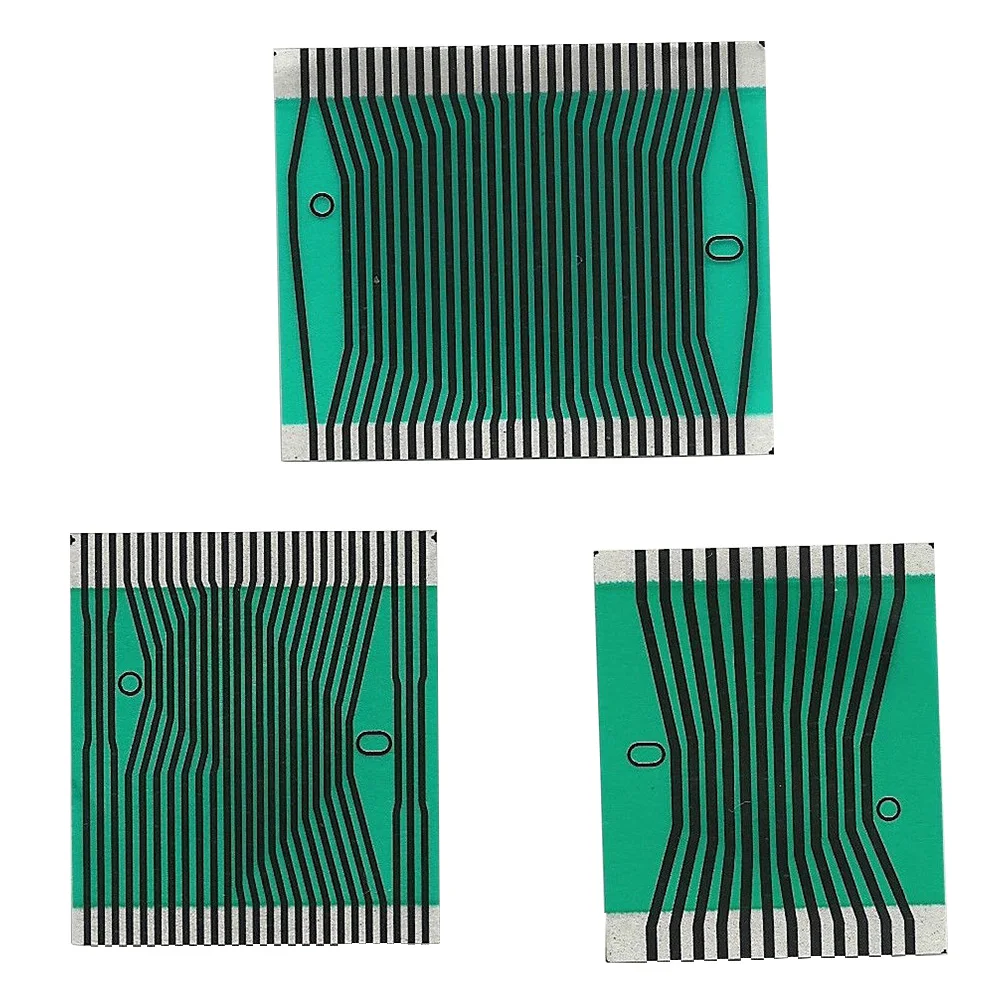 

3pcs Universal Carbon Ribbon Cable Durable Car Accessories Repair Flat LCD Screen Pixel Display Instrument Cluster For W210 W202