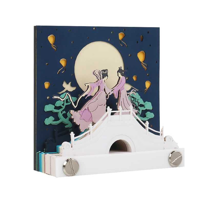 Уникальный 3D блокнот для записей бумажный 2021 высокое качество низкая цена