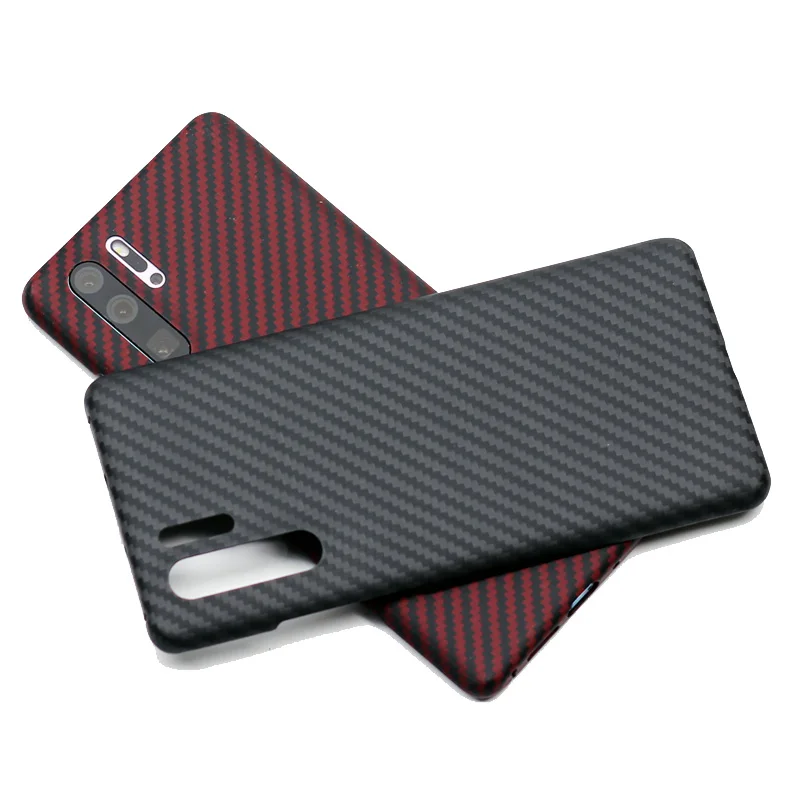 Кевларовый чехол для телефона из настоящего углеродного волокна Huawei p30 p30pro