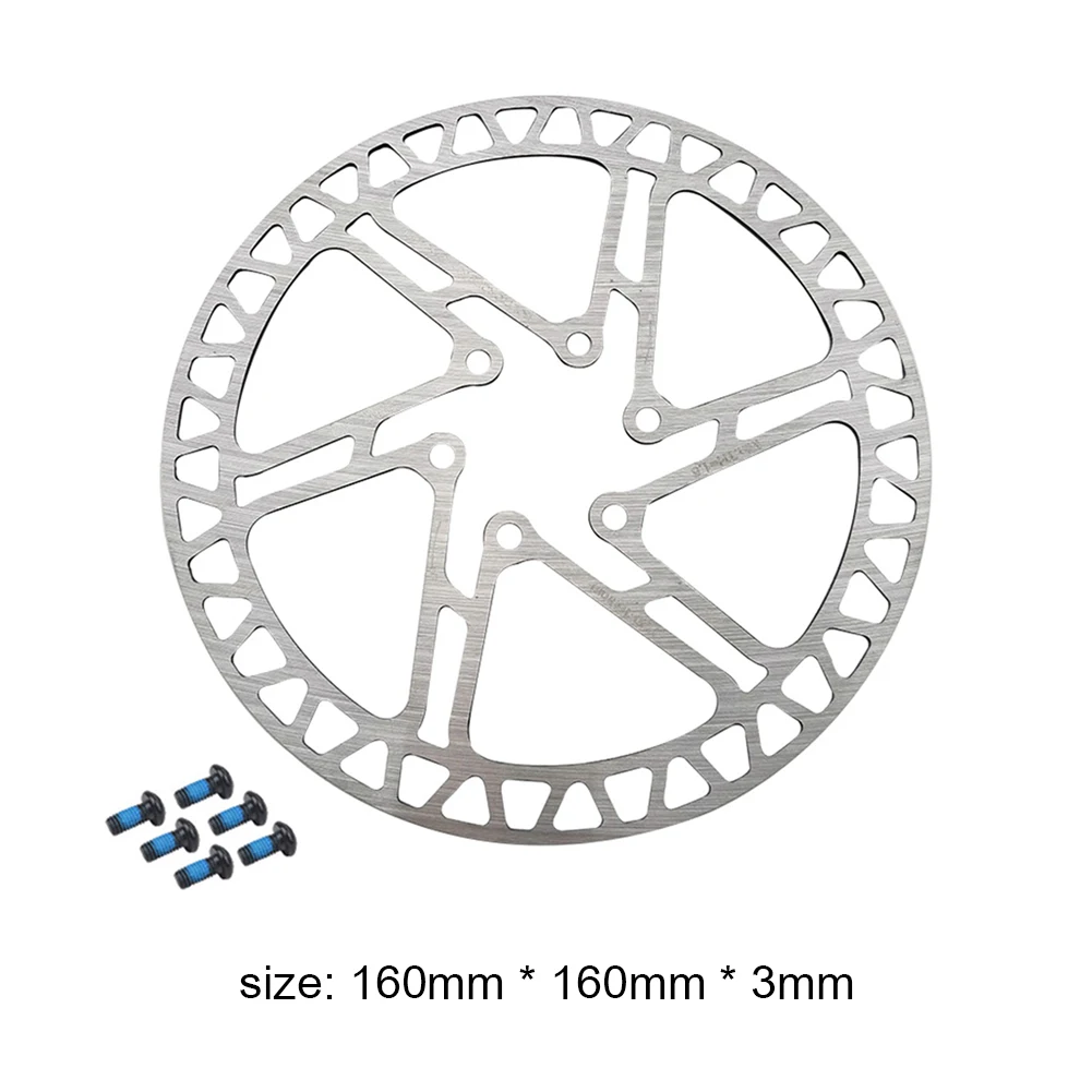 

Bicycle Brake Disc Outdoor Cycling Accessories 160mm Ultralight Bicycle Bolt Type Disc Brake Rotors for Mountain Bike