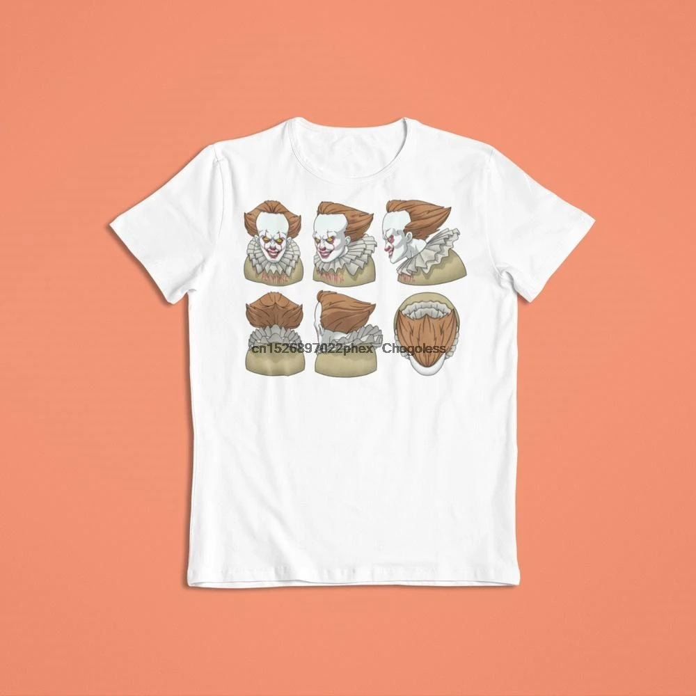 Мужская и женская футболка Pennywise с изображением танцующего клоуна |