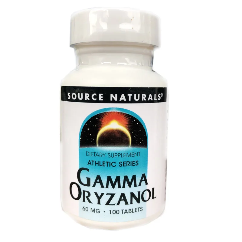 

Source Naturals Gamma Oryzanol 100 capsules/bottle free shipping