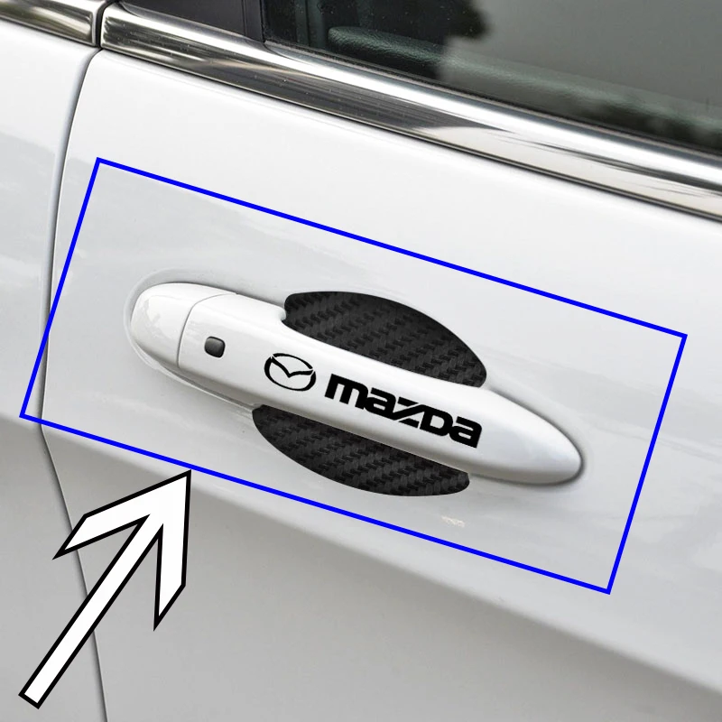 8 шт автомобильные брелки с логотипом наклейки на авто дверной значок наклейка