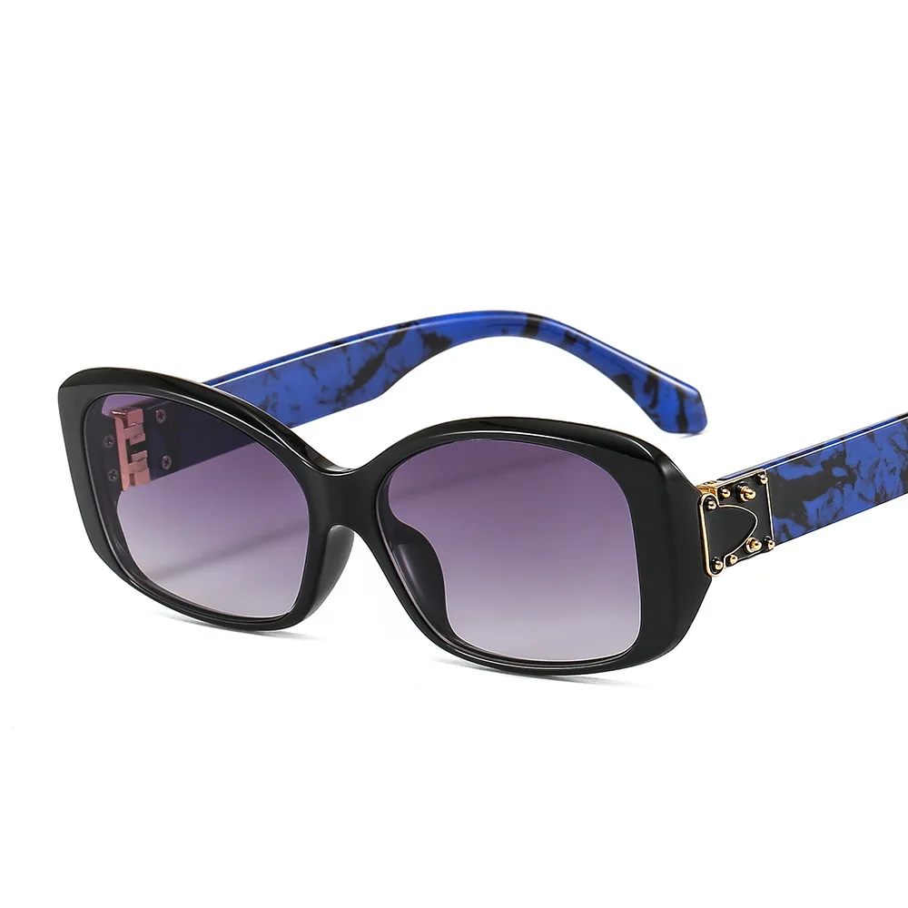 

Новинка 2021, женские прямоугольные Винтажные Солнцезащитные очки, мужские брендовые дизайнерские ретро очки, женские очки, очки «кошачий гл...