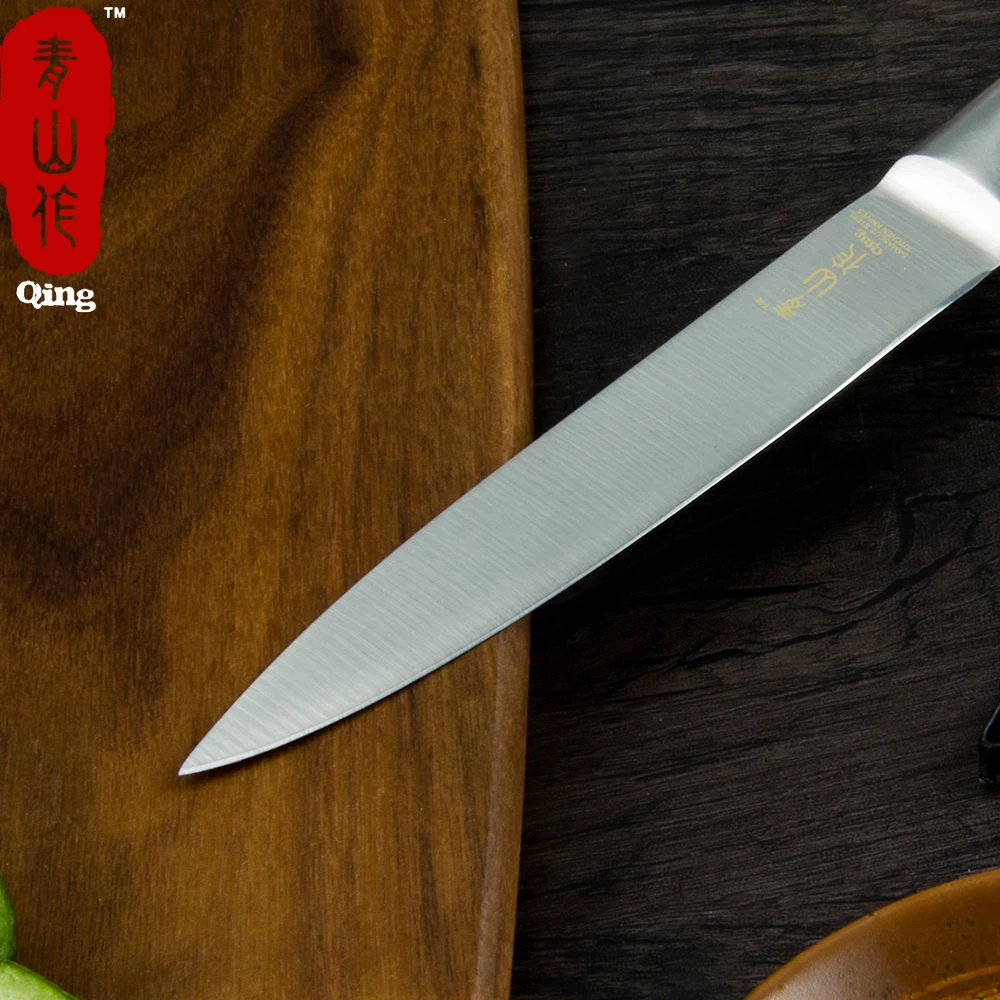Набор ножей для нарезки и Qing шеф нож из высококачественной нержавеющей стали