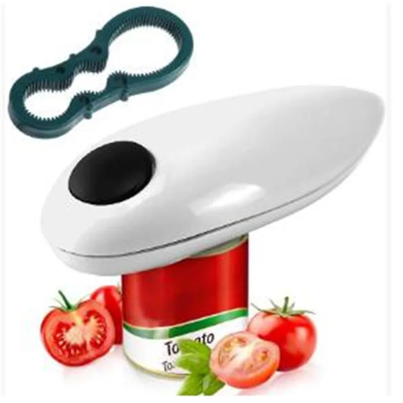 

Multi-Function Electric Can Opener Automatic Restaurant Drinks Bottle Opener Handheld Jar Beer Opener Kitchen Tools Accessories