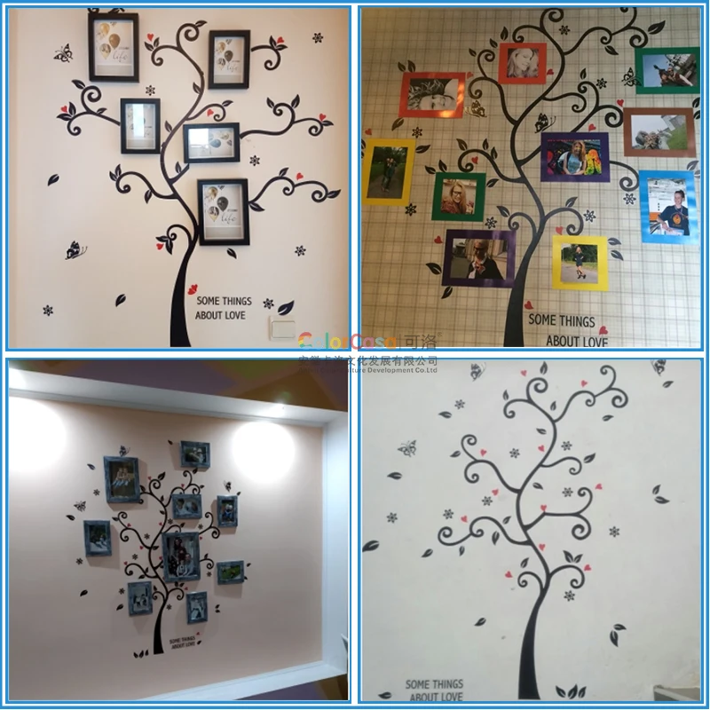 100*120 см/40*48 дюймов 3D DIY Съемные фото дерево ПВХ Наклейки на стены/клейкие наклейки на стену Фреска Искусство домашний декор