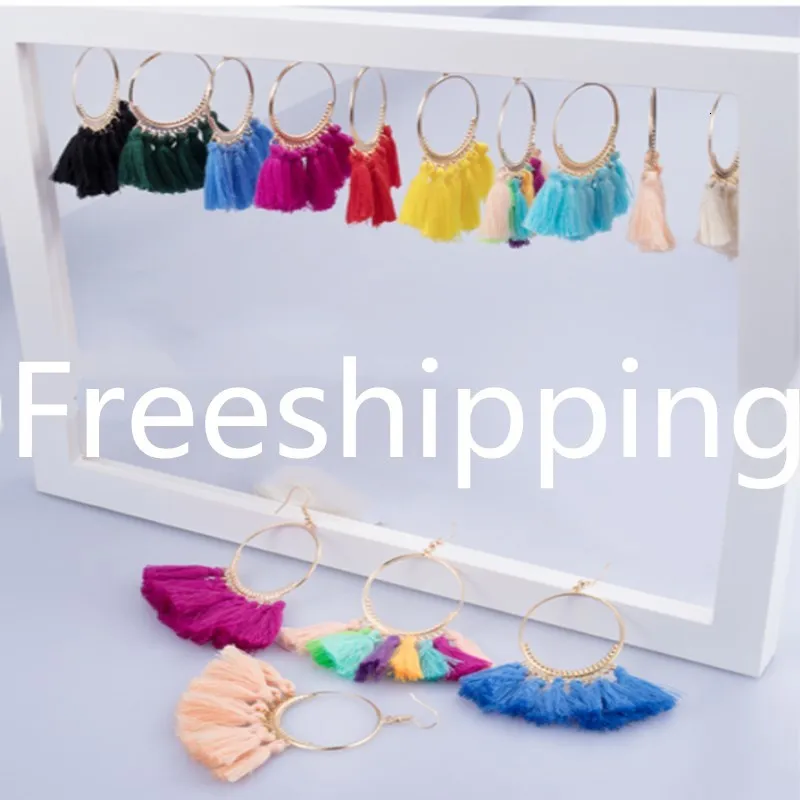 2019 Amader новые богемные серьги ручной работы для женщин женские с кисточками в