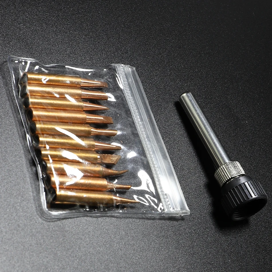 11 шт. медь 900 м паяльник наконечник+ casingFor Hakko 936 паяльная станция ПАЯЛЬНЫЕ НАКОНЕЧНИКИ