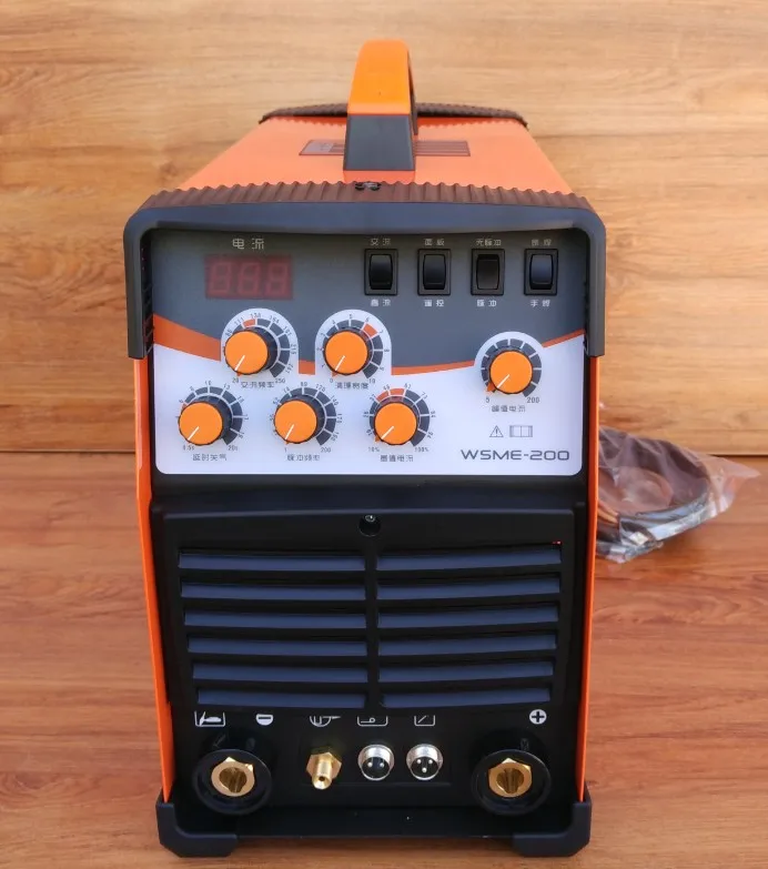 WSME-200 TIG-200 TIG-200P AC DC Pulse TIG Welder Welding Machine Aluminium 220V | Инструменты