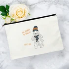 Косметичка Bulldog для макияжа, миниатюрная милая сумочка, Женский дорожный органайзер, женская сумка для хранения косметики