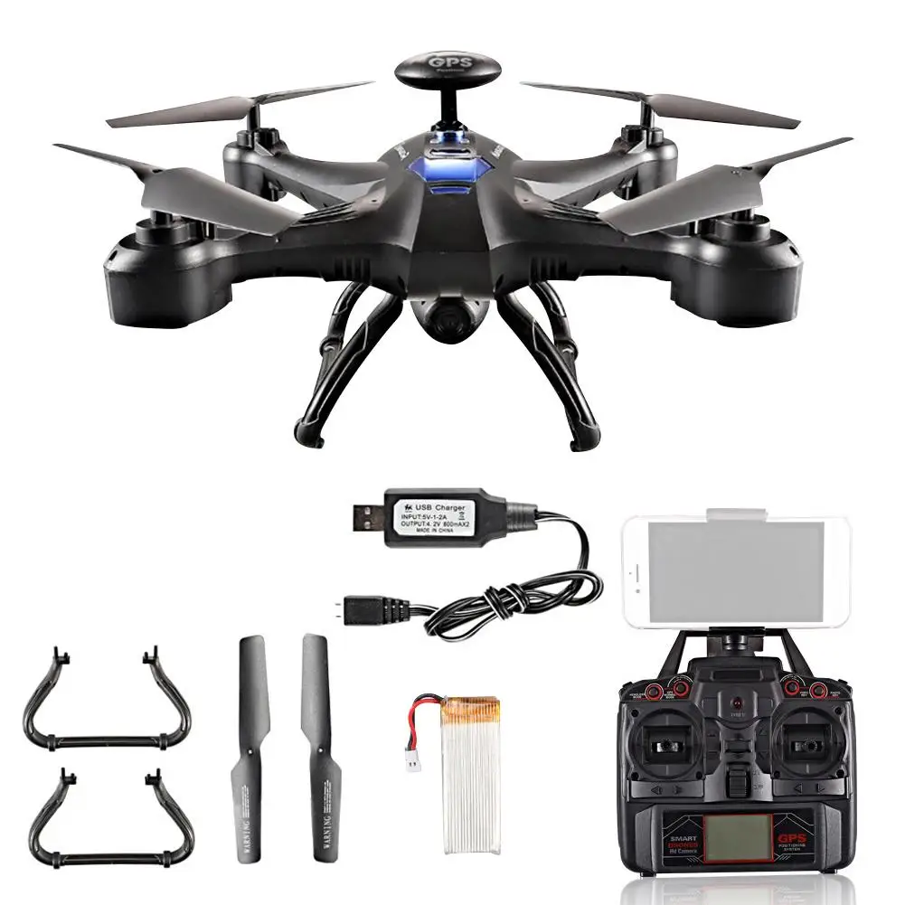 X191 Дрон с gps Квадрокоптер Профессиональный FPV HD WiFi камера живое видео