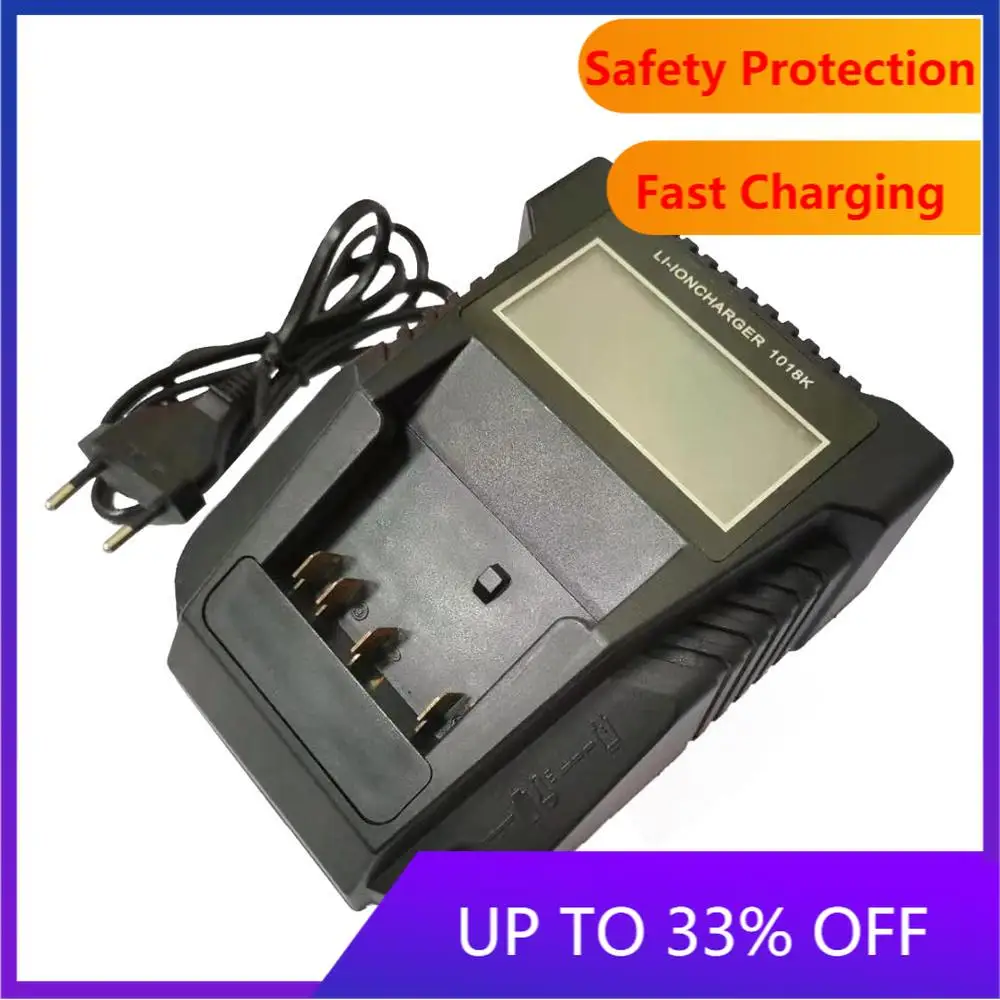 

Li-ion Battery Charger 3A For Bosch 18V 14.4V BAT609G BAT618 BAT618G BAT614 2607336236 for bosch charger with LCD display