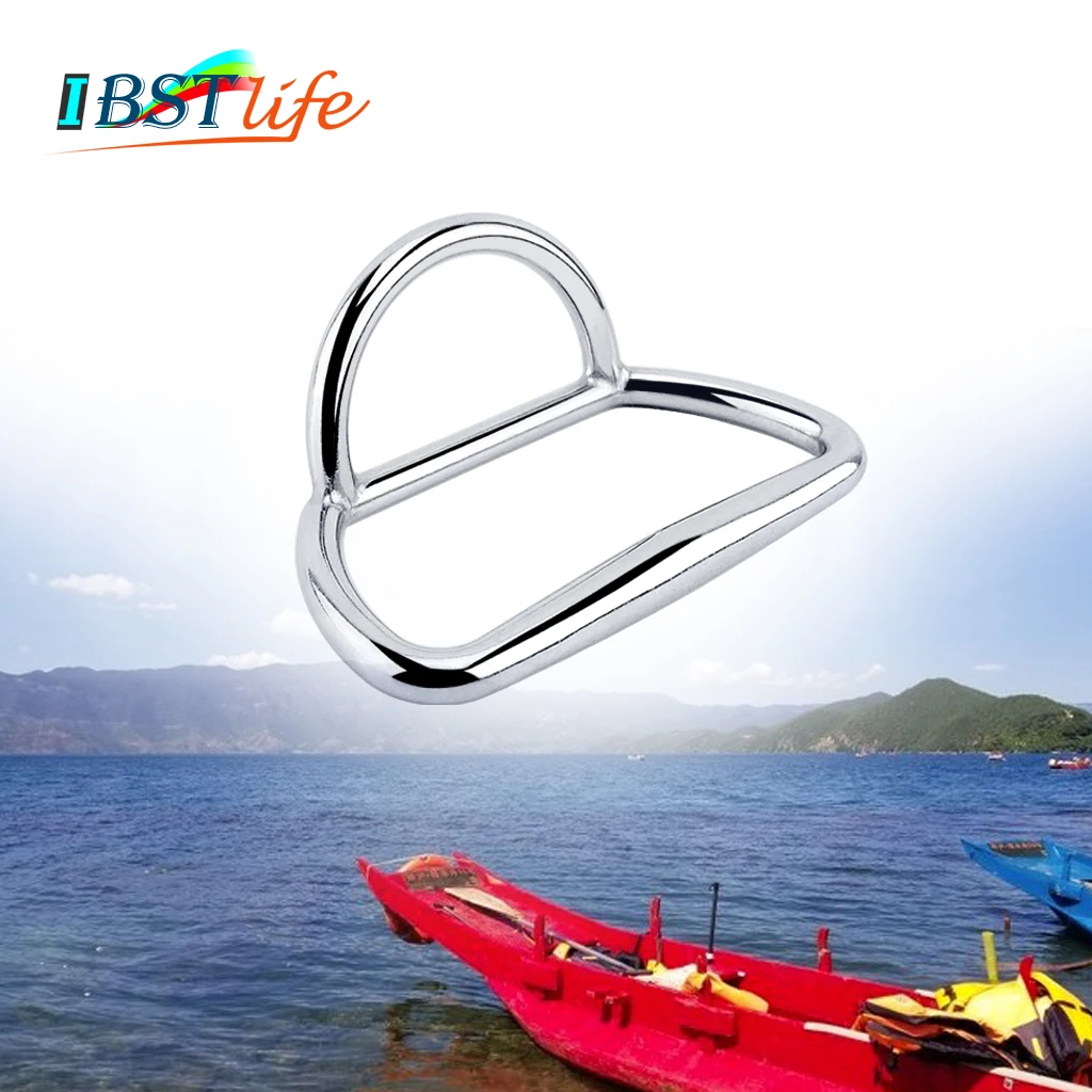 

Stainless Steel 316 Inflatable Boats D-ring Handle Towing Ring Marine Hardware Kayak Fishing Boats Towing Ring Sailing Accessory