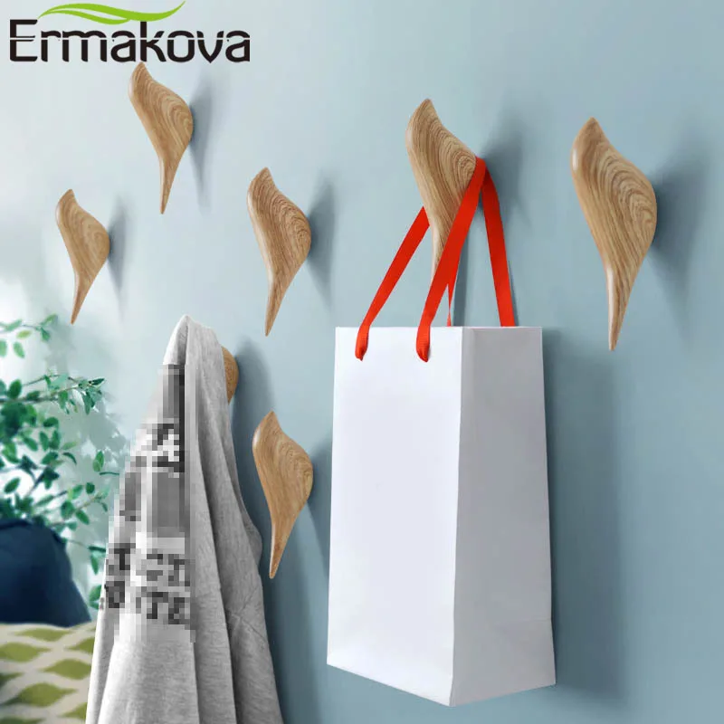 Настенные крючки ERMAKOVA в форме птицы домашний декор стеллаж для хранения