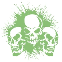 logo luminous patch skull iron ons patches bulk for clothing thermal transfer fluorescence stickers for clothes free shipping