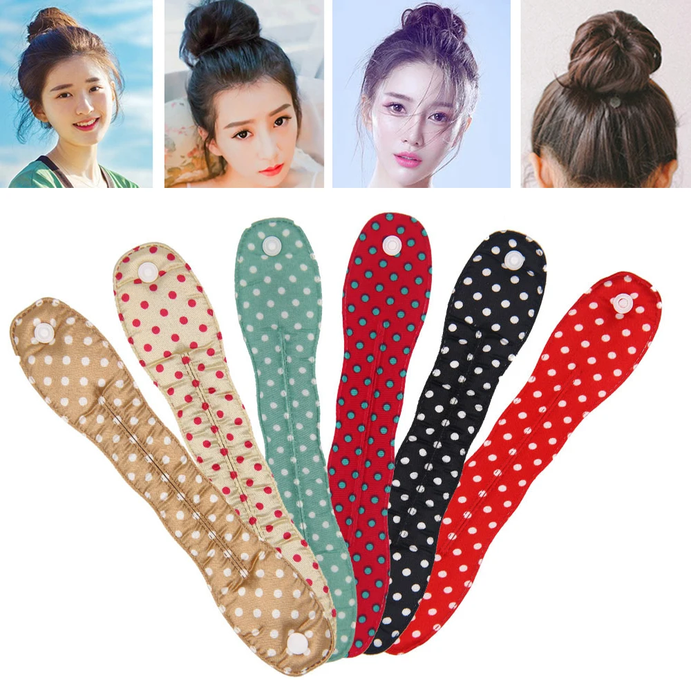 Лидер продаж, повязка для волос, аксессуары, легко, быстро, стильные инструменты для волос, булочка, машинка для волос, лента, инструмент, волнистая губка для волос