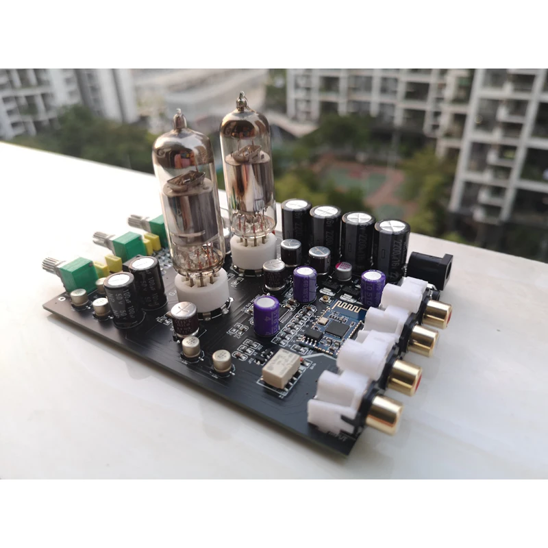 Lusya Hifi 6J3 трубка Bluetooth 5 0 предусилитель аудио Плата PCM5102A ЦАП тональная плата с