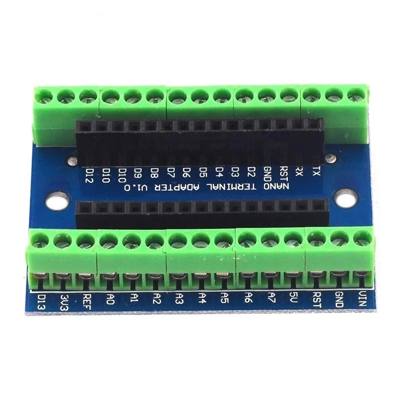 WAVGAT Стандартный терминальный адаптер для Arduino Nano 1 0 V1.0 AVR ATMEGA328P AU модуль