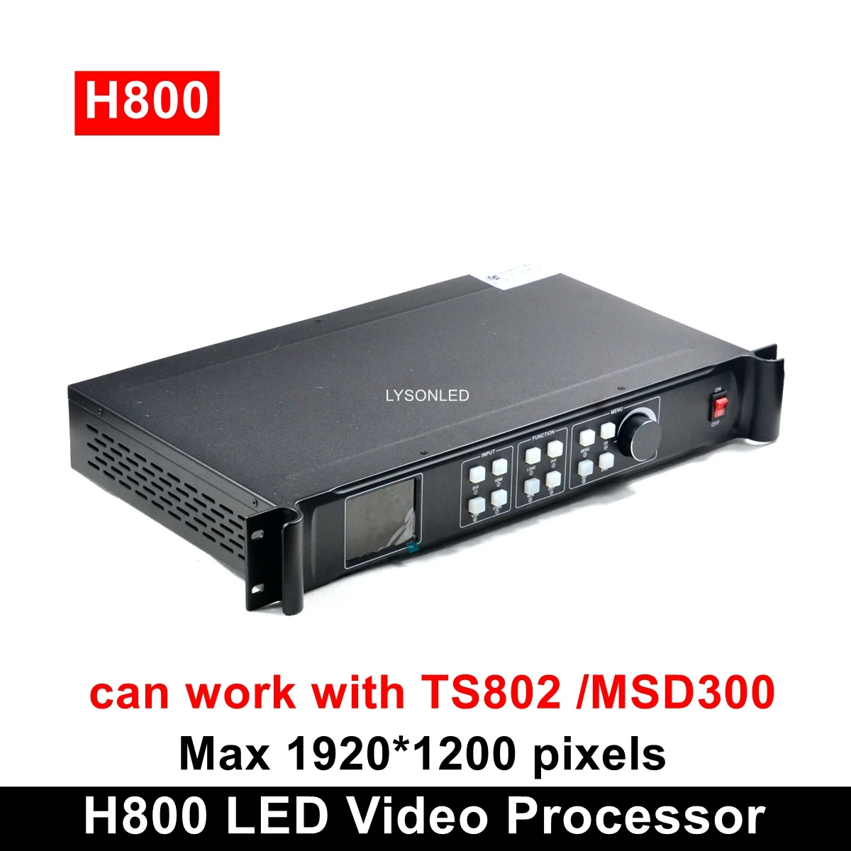H800 профессиональный светодиодный видеопроцессор совместим с MSD300 TS802 отправка карты 1920*1200 пикселей