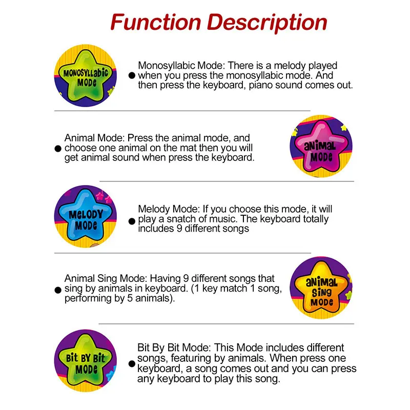 70*30 см детский музыкальный ковер Сенсорный Музыкальный Игровой Коврик