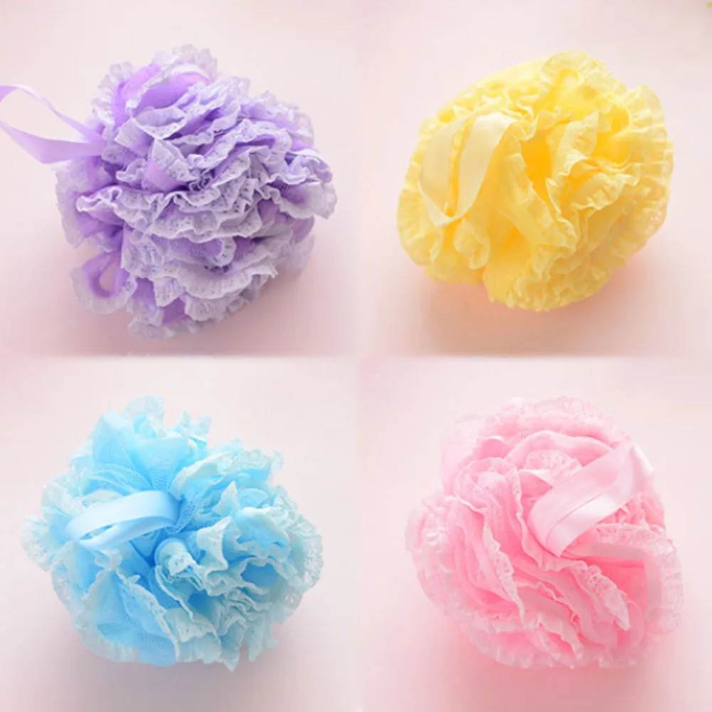 1 Стильный Многоцветный подвесной кружевной мяч для ванной многофункциональный