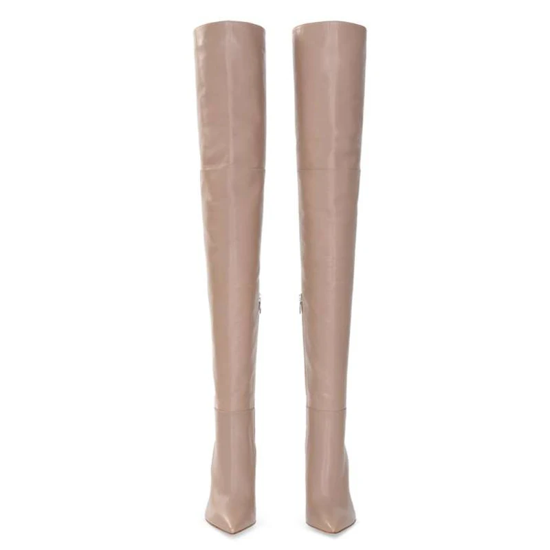 Arden/Модная женская обувь на меху зимние элегантные женские ботинки с острым