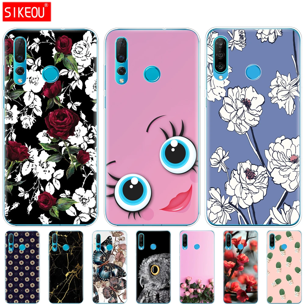 Силиконовый чехол для huawei Nova 4 4e мягкий из ТПУ задняя крышка телефона Nova4 nova4E