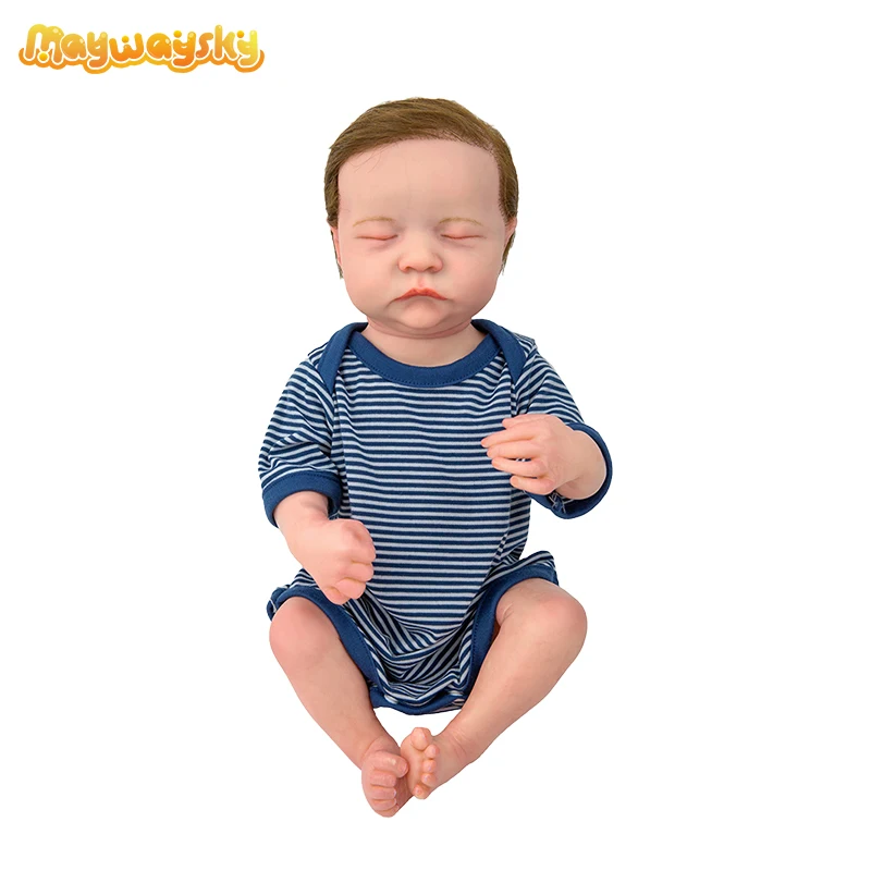 

Силиконовые виниловые куклы Reborn для девочек Maywaysky 18 дюймов