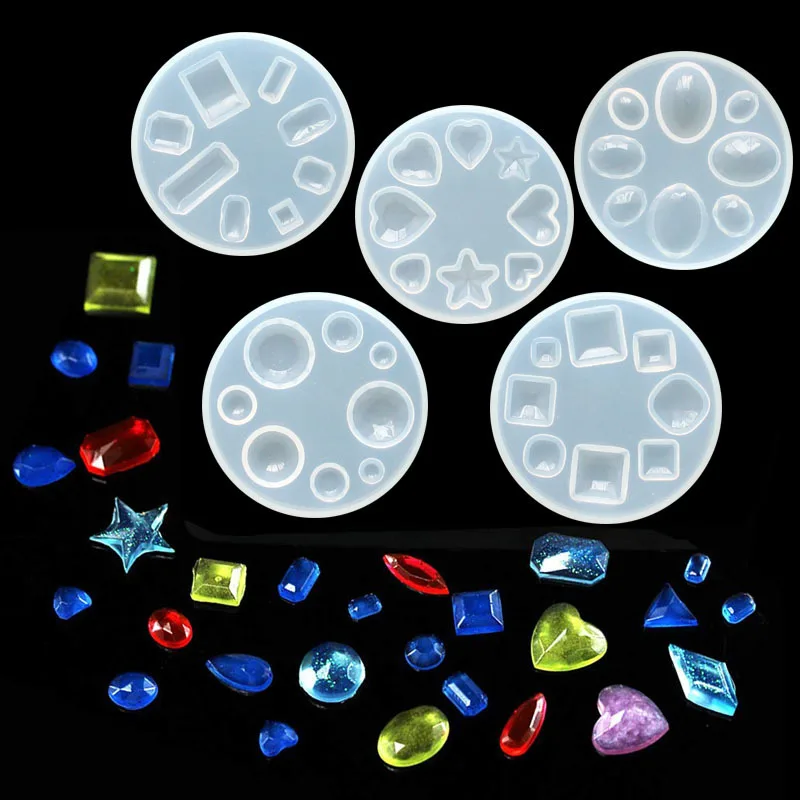 

Aibeads 89pcs DIY Resin Mold Handmade Coaster Silicone Molds Jewelry Making Hand Made Tool Set Epoxy UV Resin made