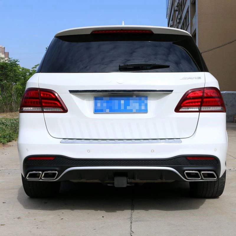Lsrtw2017 автомобиль rear задняя губ Alltrack выхлопная труба для Mercedes Benz GLE GLS GLE63 GLS63