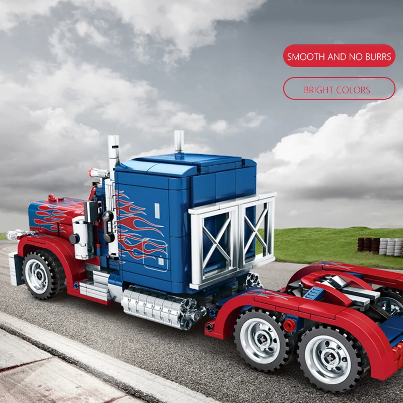 Конструктор Yeshin Technic серии 701803 849 шт. тяжелый грузовик контейнер 389 набор