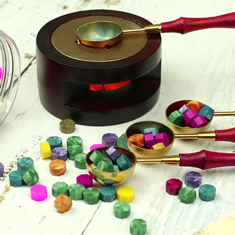 2021 Новый 100 шт. печать штамп воск Винтаж сургучная планшет бусы таблетки для